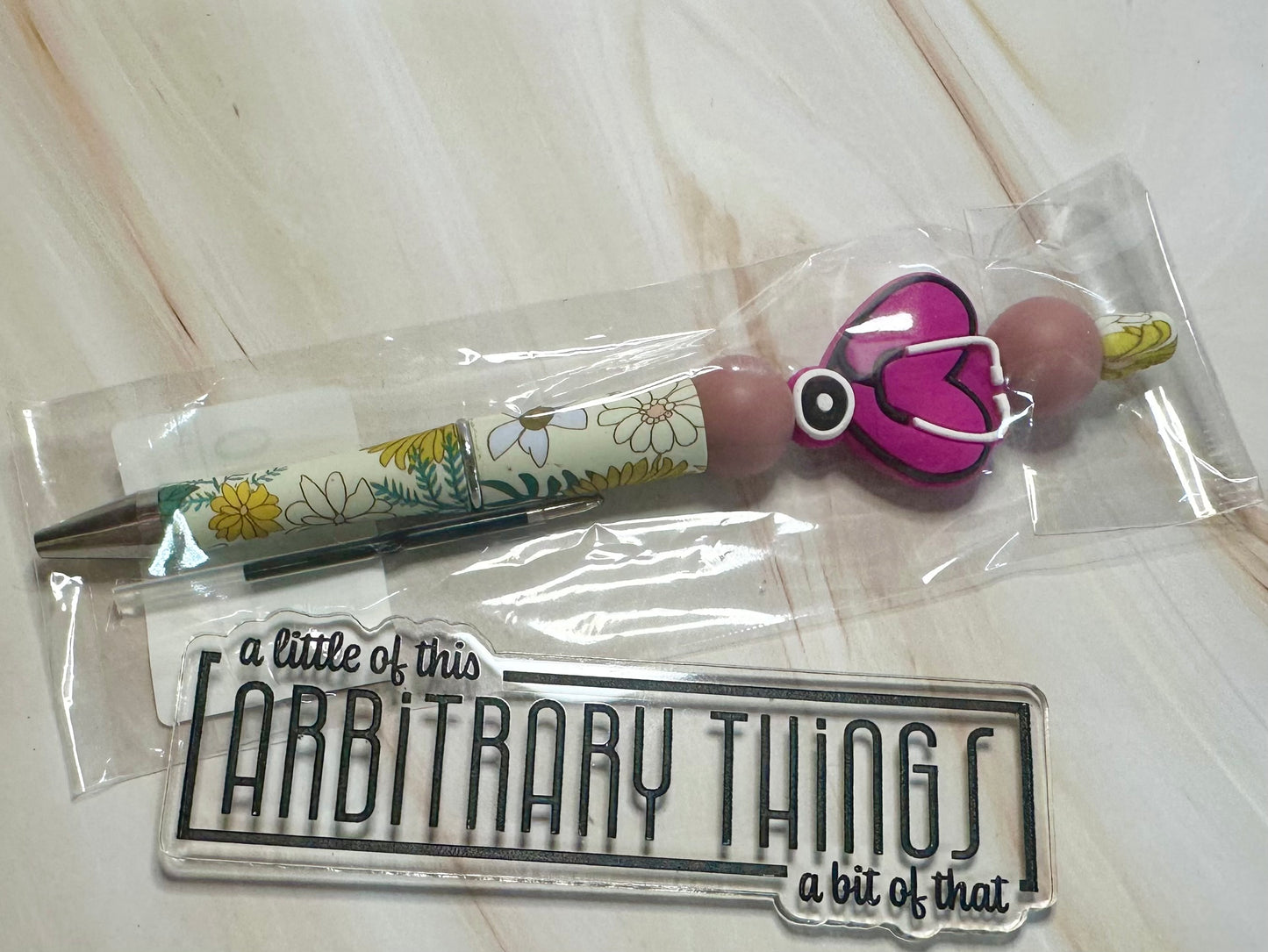 Purple Stethoscope Pen