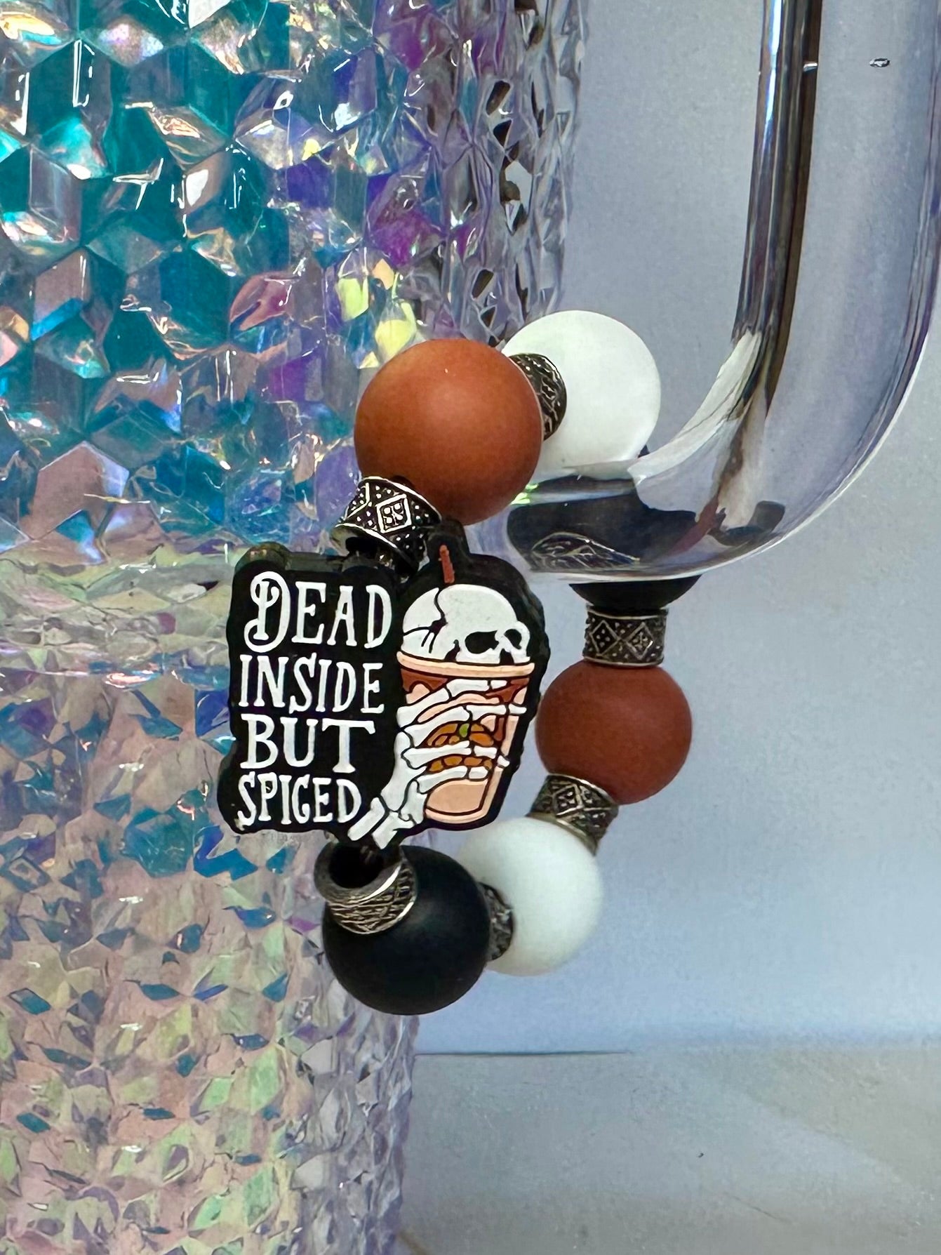 Dead Inside Cup Charms