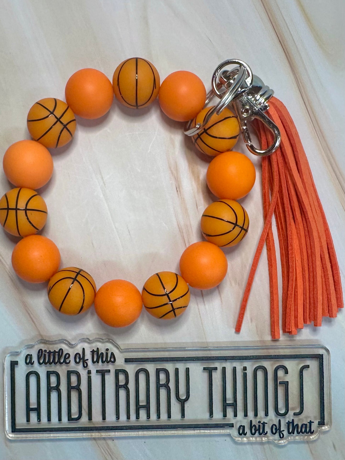 Basketball Wristlet