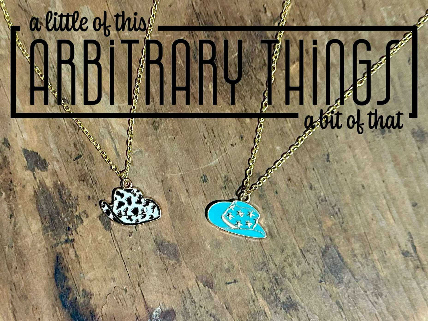 Cowboy Hat Kid Necklaces