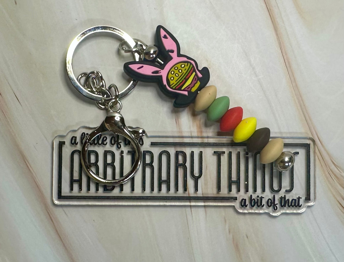 Burger Bob's Keychain