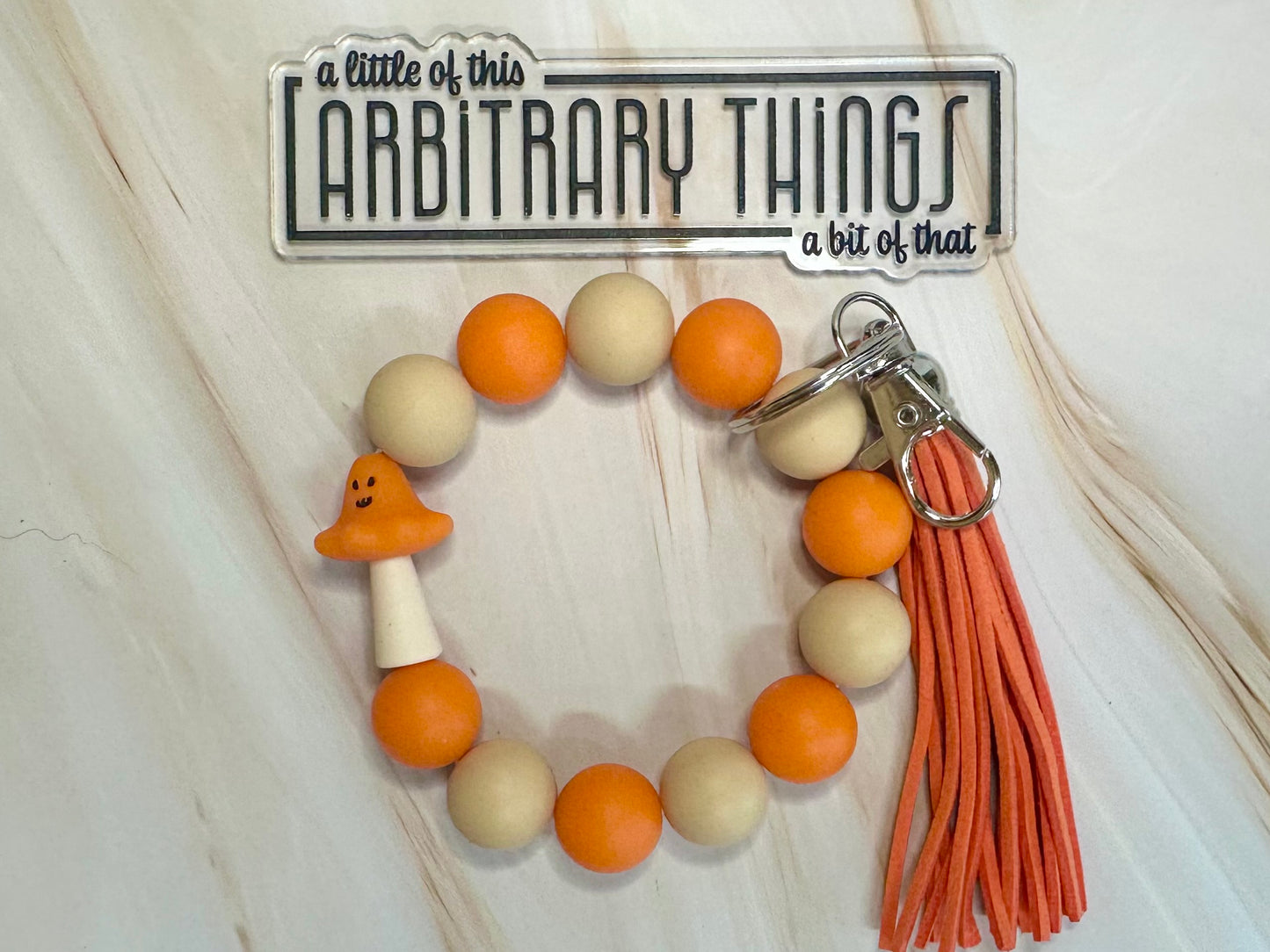 Traffics Cone Spokshroom Wristlet