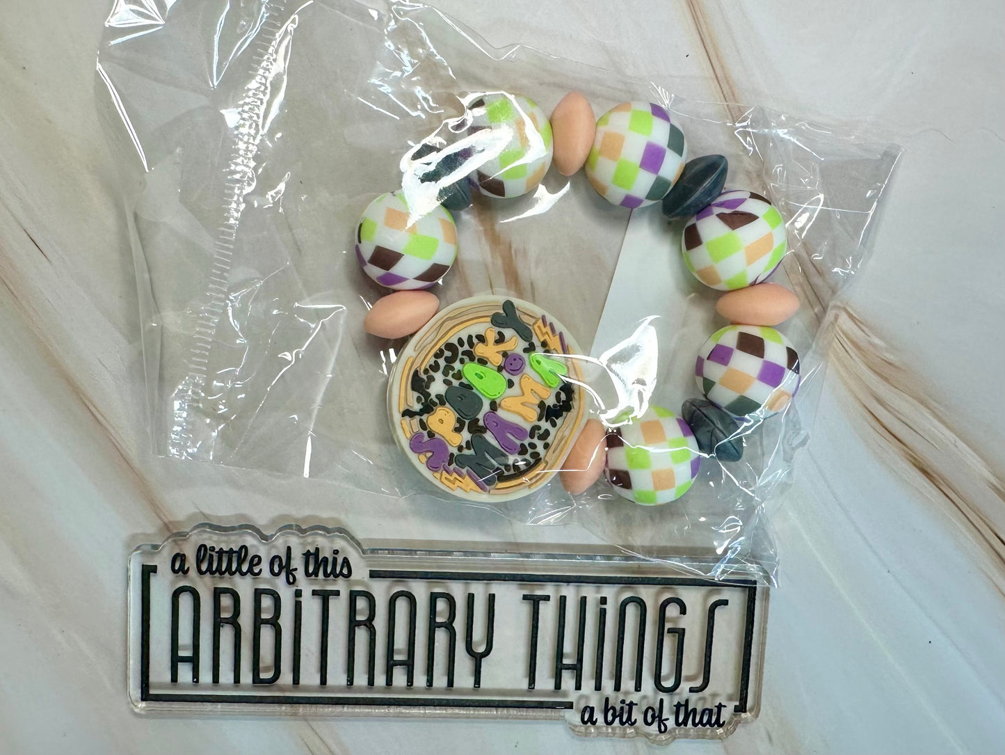 Spooky Mama Cup Charm