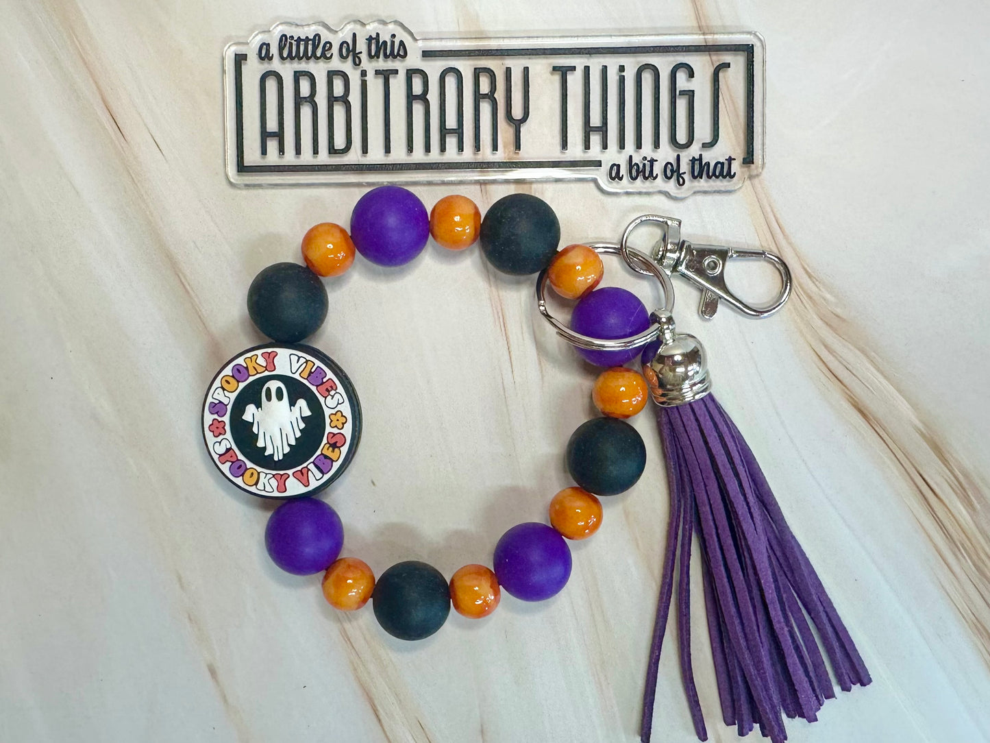 Spooky Vibes Wristlet