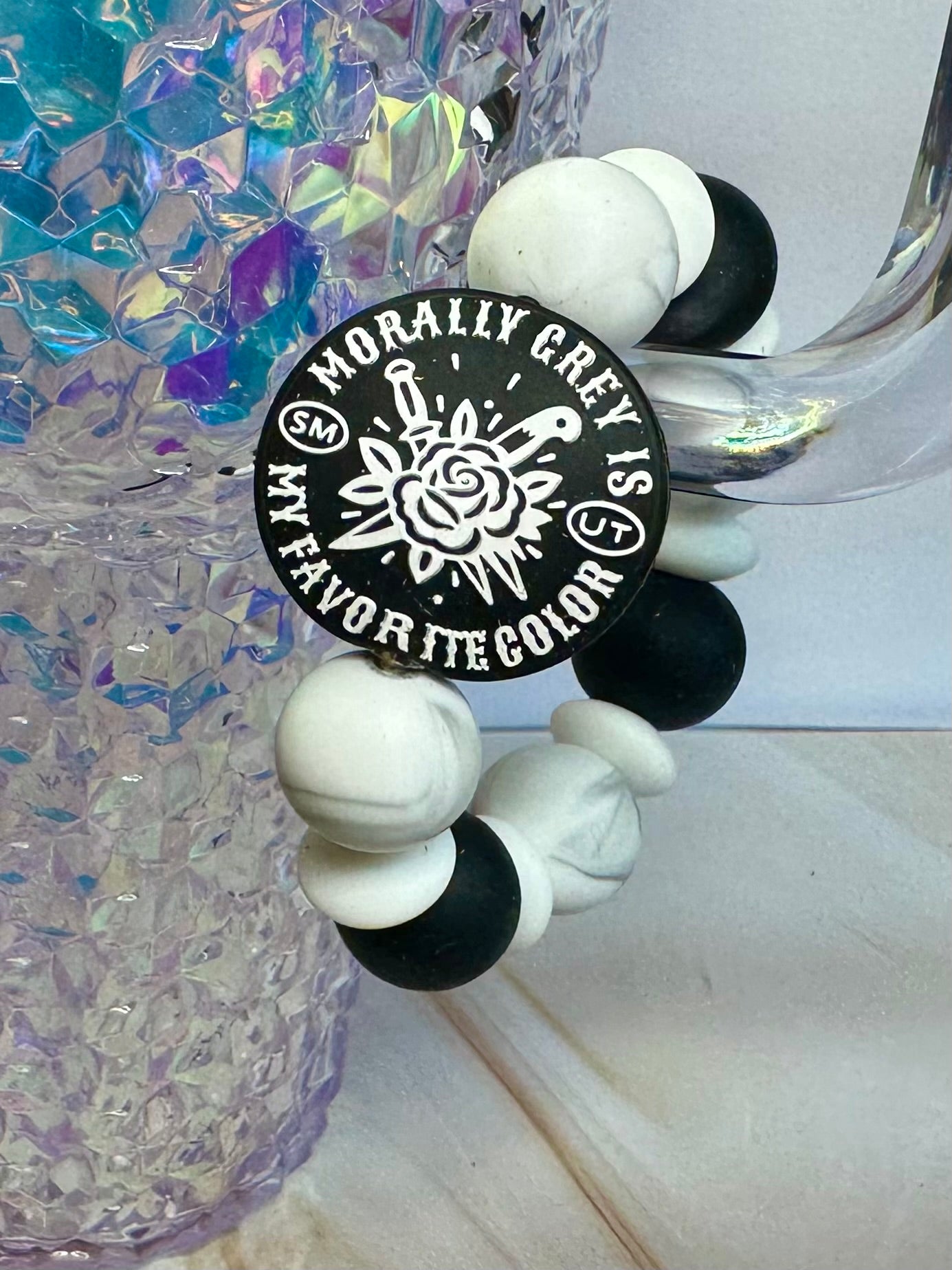 Morally Grey Cup Charm