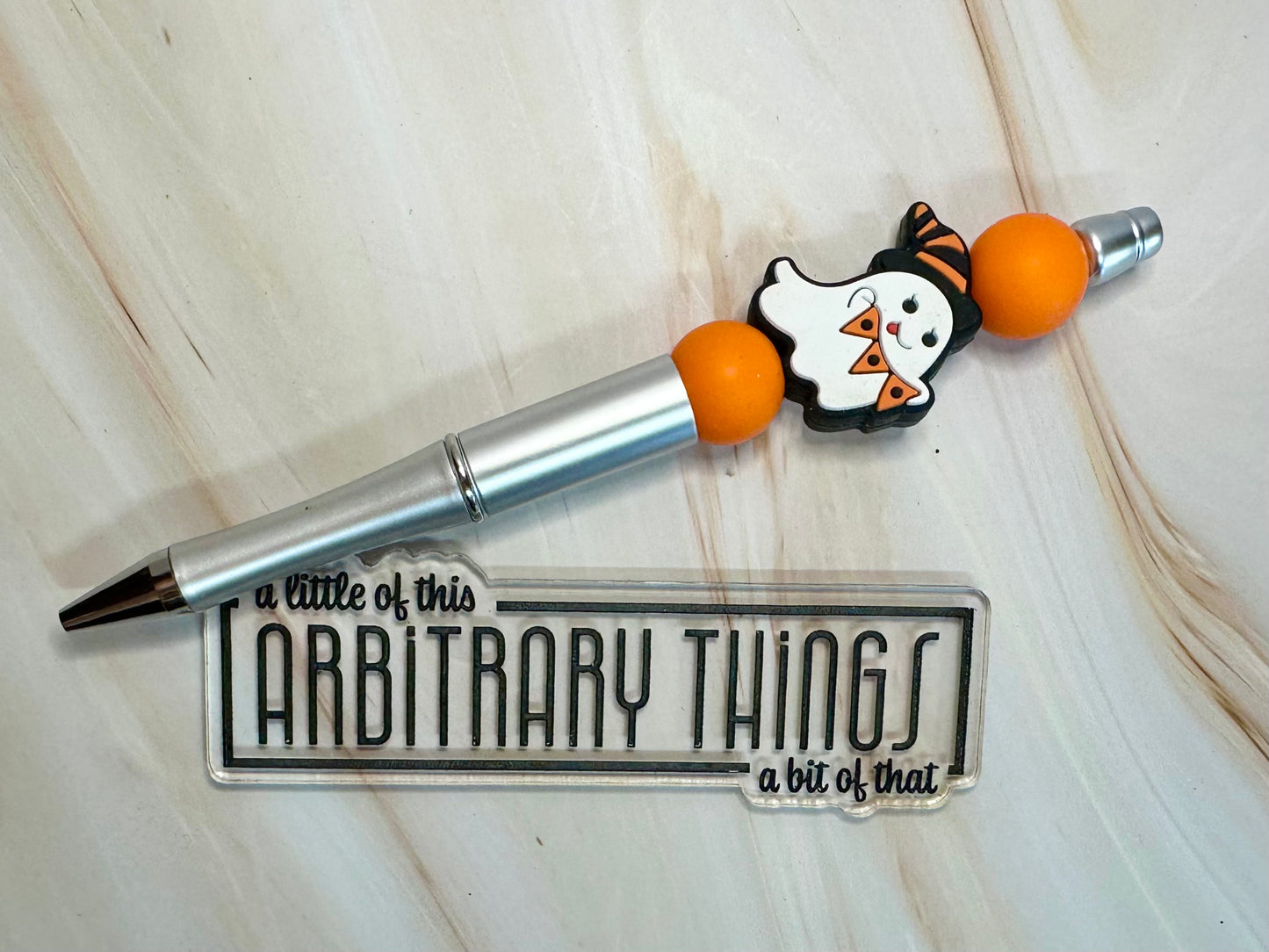 Orange Ghost Pen