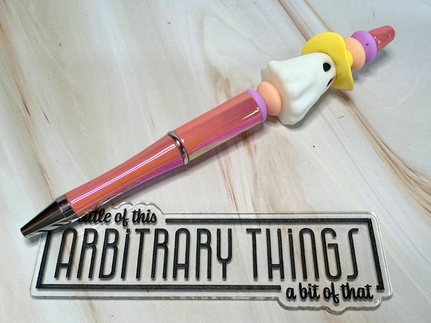 Pastel Cowboy Ghost Pen