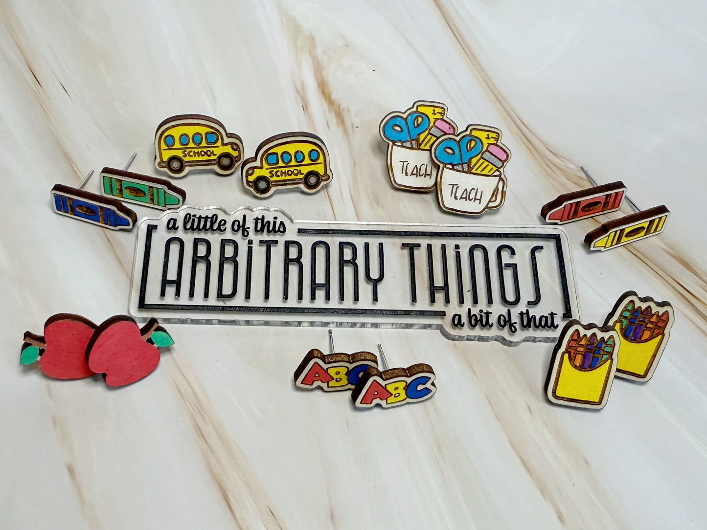 Back to School Studs