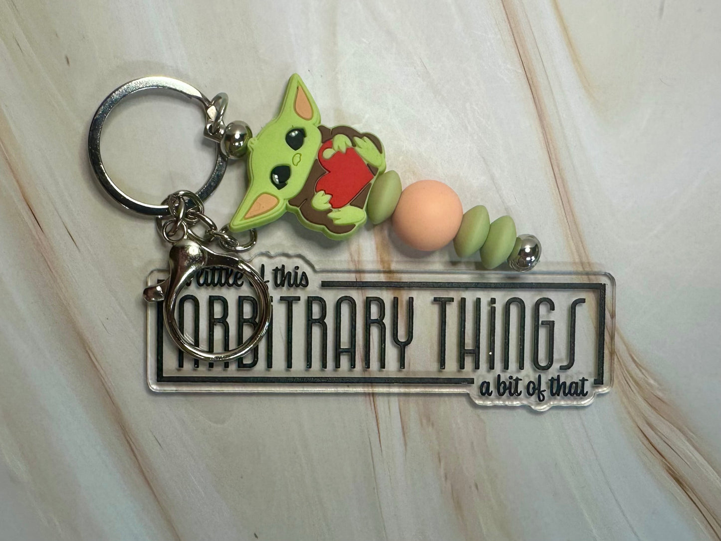 Green Child Keychain