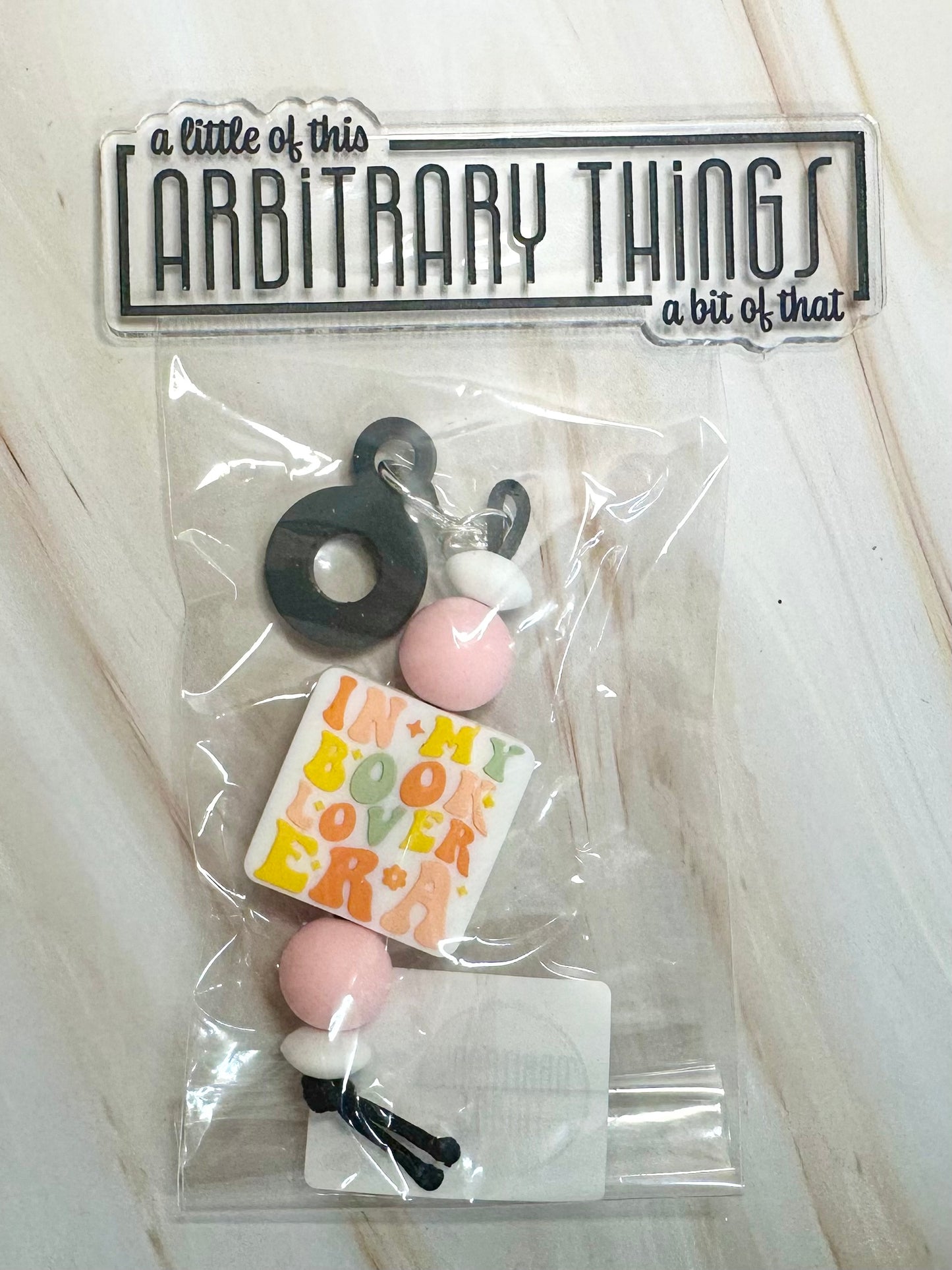 Book Lover Era Straw Charm