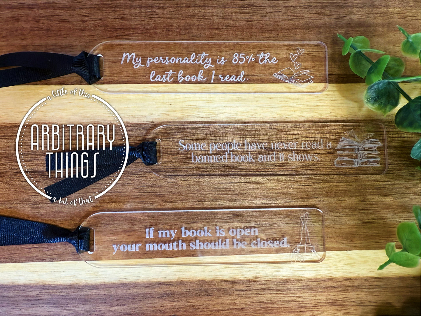 Funny Acrylic Bookmarks