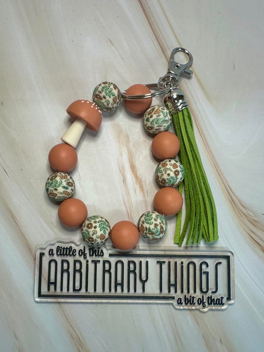 Brandied Melon Mushroom Wristlet.