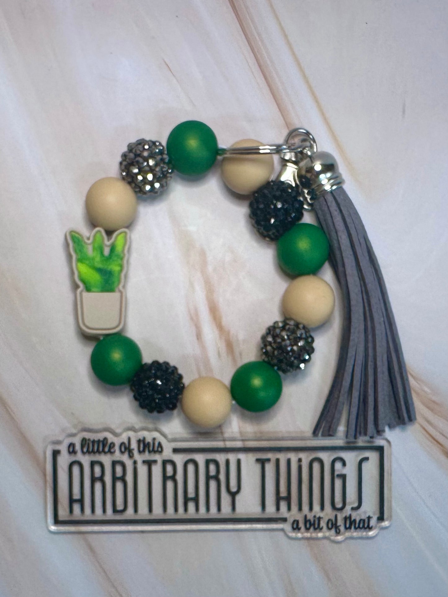 Snake Plant Wristlet