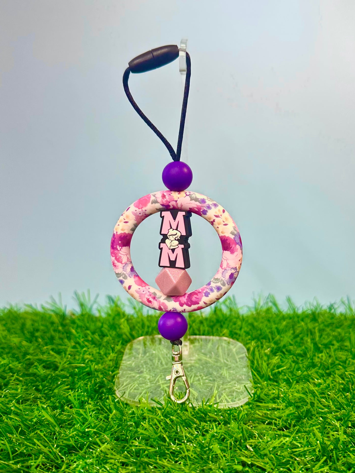 Pink Mom Freshie Hanger