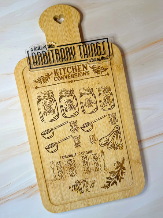 Kitchen Conversion Chart