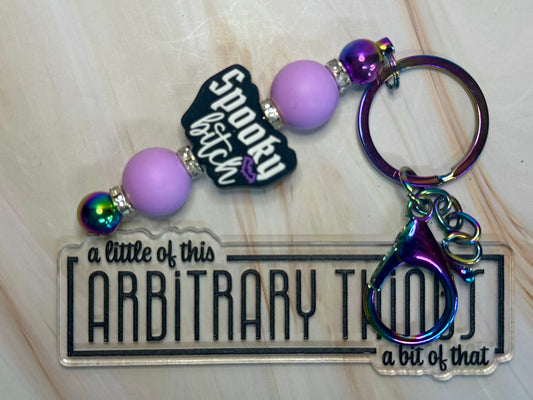 Spooky Bitch Keychain