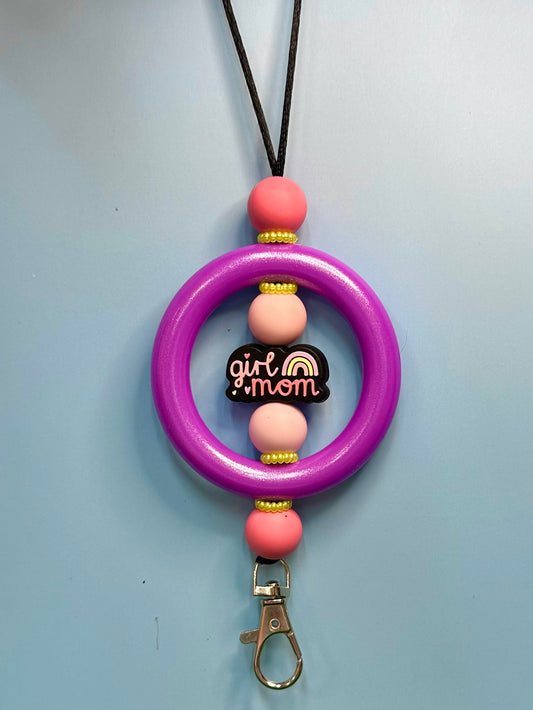 Girl Mom Freshie Hanger