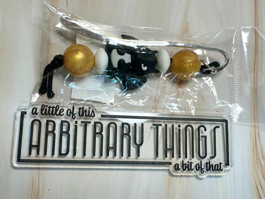 Black 3D Dragon Bookmark