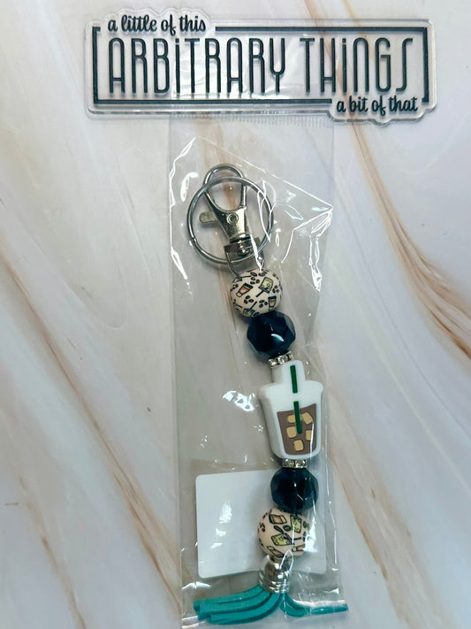 Iced Coffee Keychain
