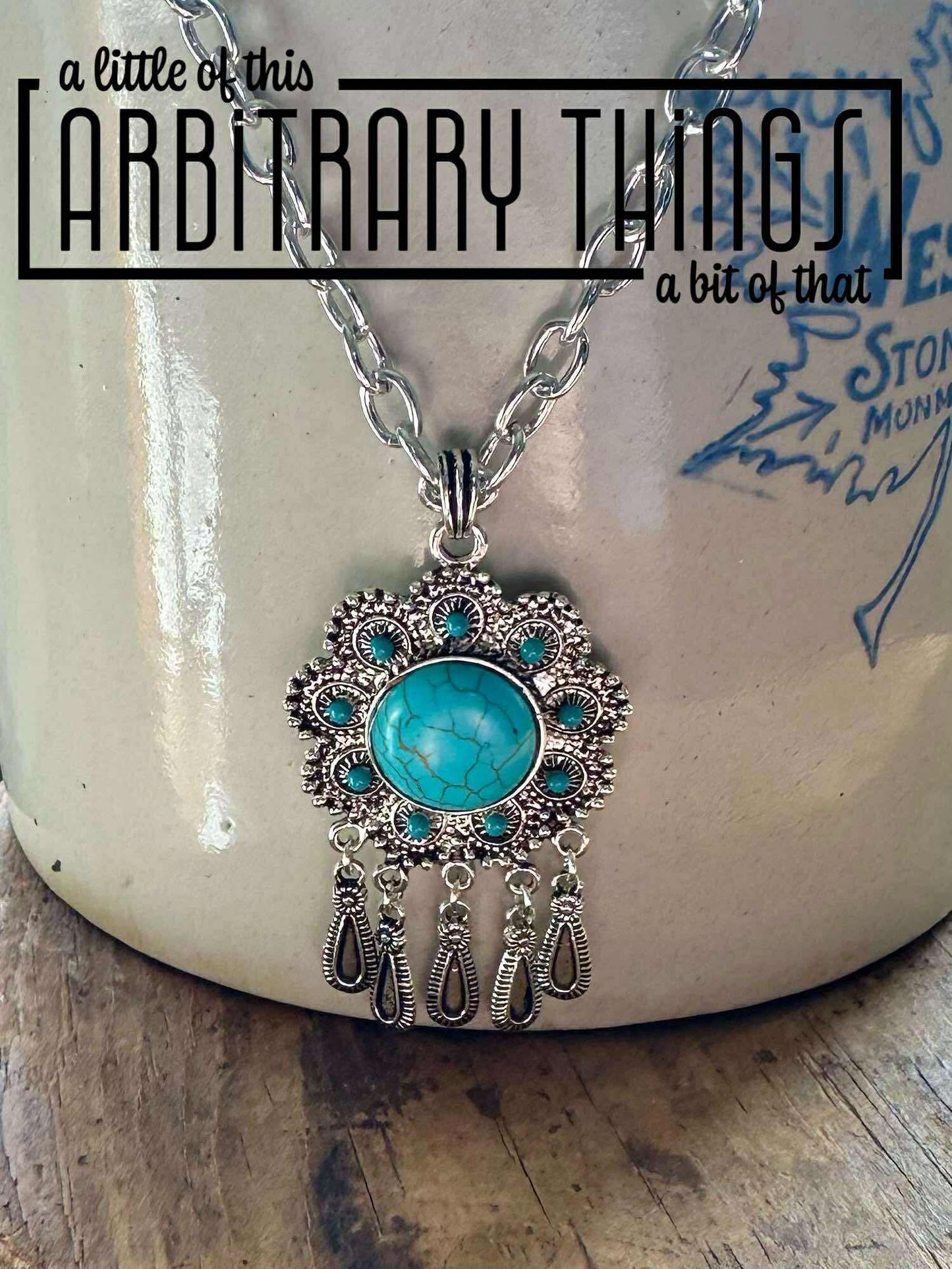 Turquoise Pendant Necklace